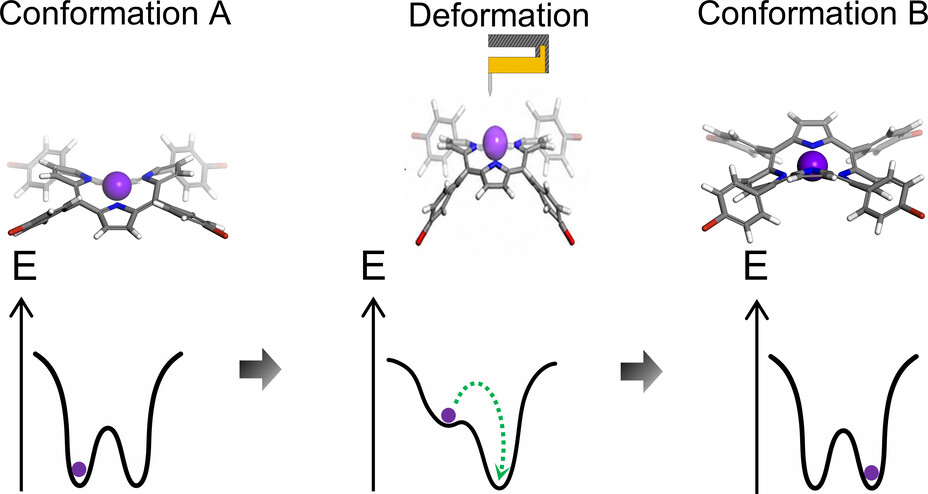 Forcing a Molecule to Switch: Quantifying Mechanical Control at the Atomic Scale